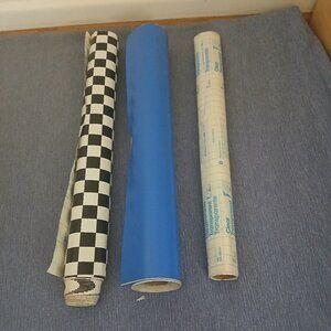 Contact paper 3 rolls 18" wide used